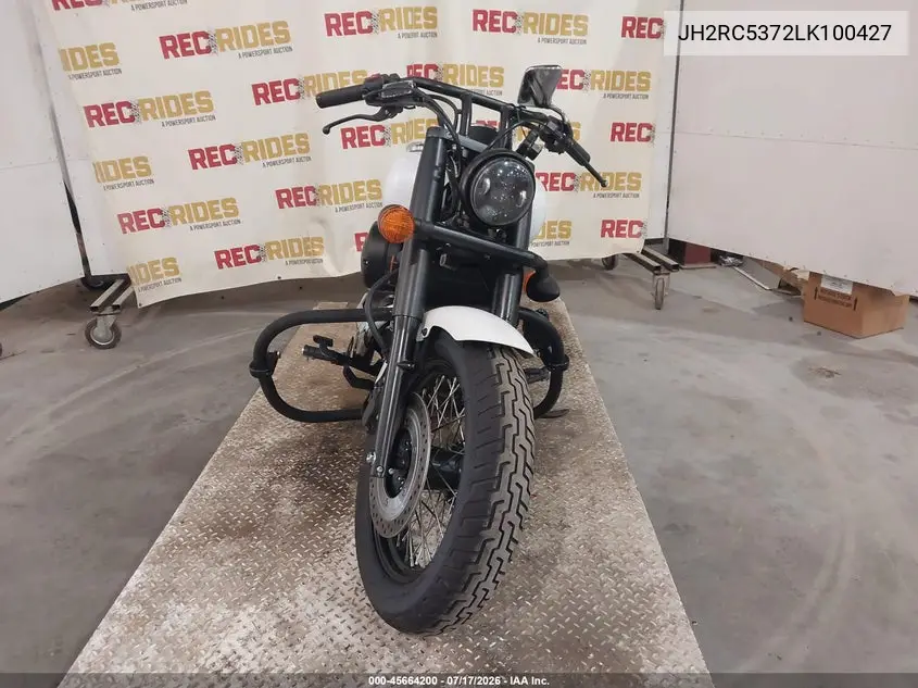 2020 Honda Vt750 C2B VIN: JH2RC5372LK100427 Lot: 45664200