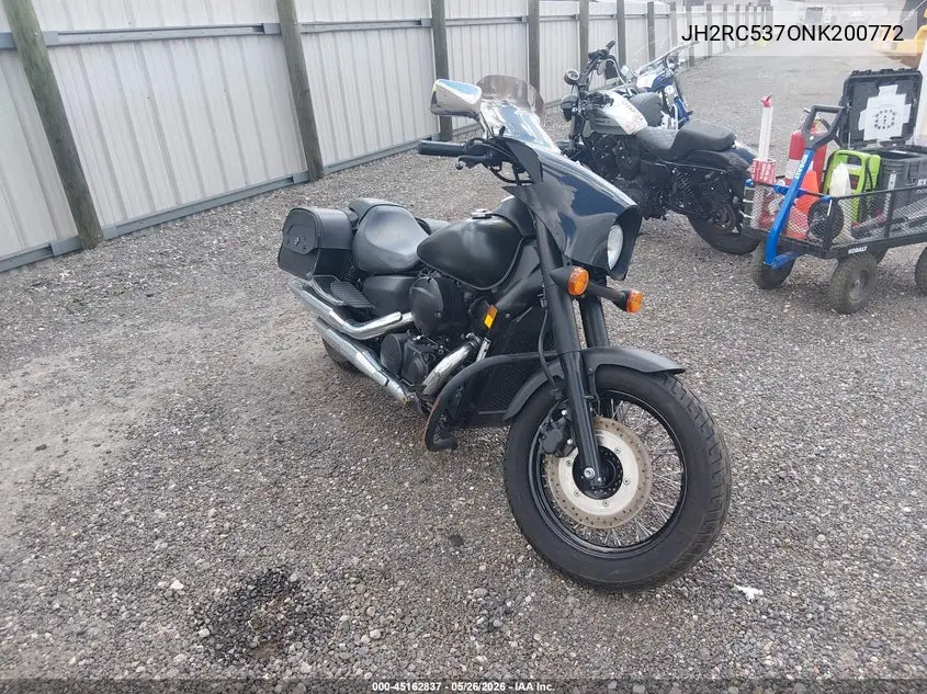 2022 Honda Vt750 C2B VIN: JH2RC5370NK200772 Lot: 45162837