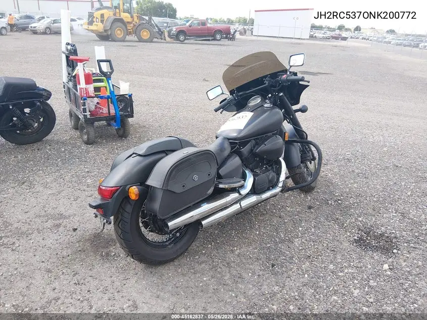 2022 Honda Vt750 C2B VIN: JH2RC5370NK200772 Lot: 45162837