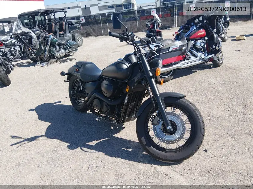 2022 Honda Vt750 C2B VIN: JH2RC5372NK200613 Lot: 45249930