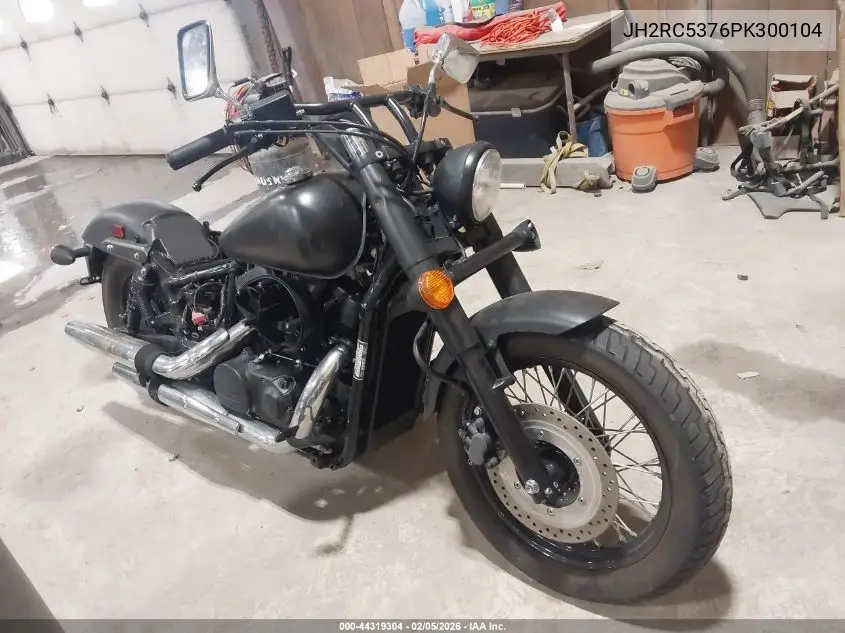 2023 Honda Vt750 C2B VIN: JH2RC5376PK300104 Lot: 44319304