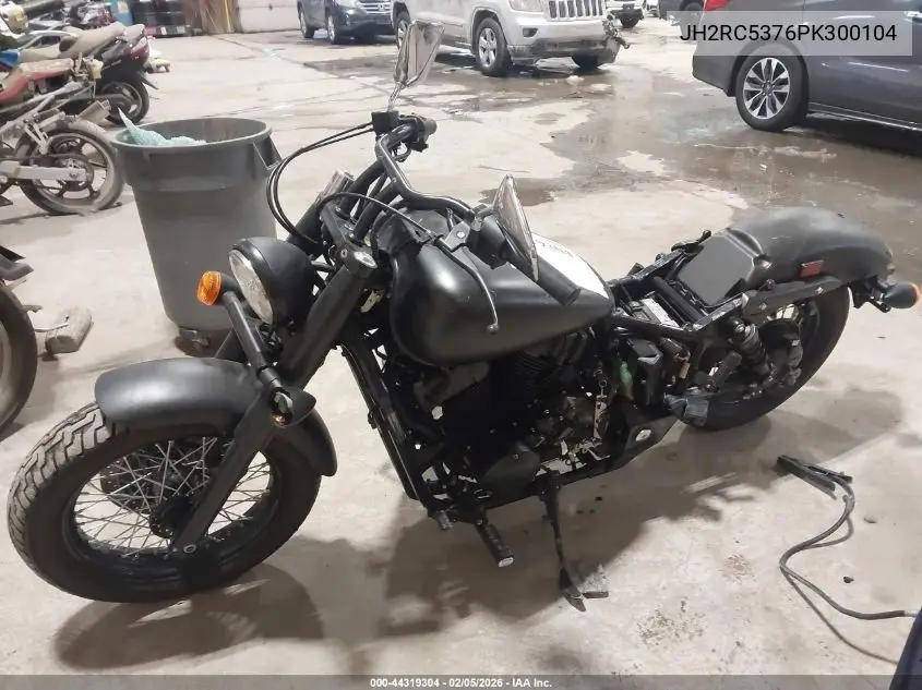 2023 Honda Vt750 C2B VIN: JH2RC5376PK300104 Lot: 44319304