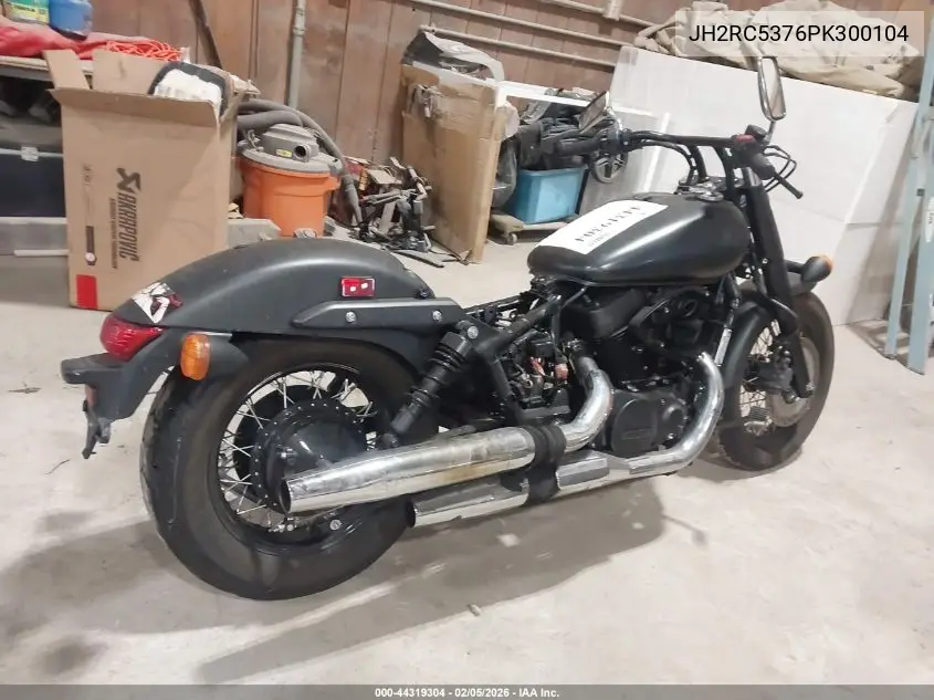 2023 Honda Vt750 C2B VIN: JH2RC5376PK300104 Lot: 44319304