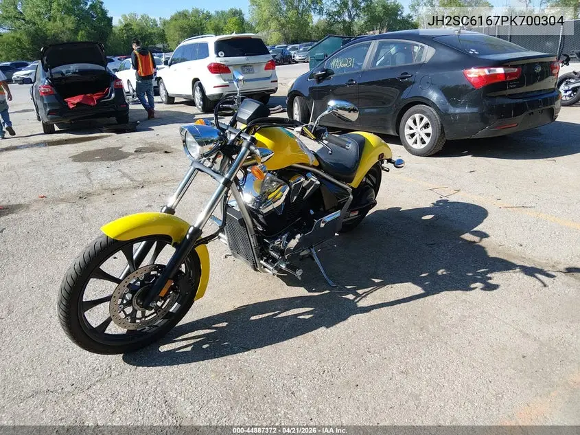 2023 Honda Vt1300 Cxa VIN: JH2SC6167PK700304 Lot: 44887372