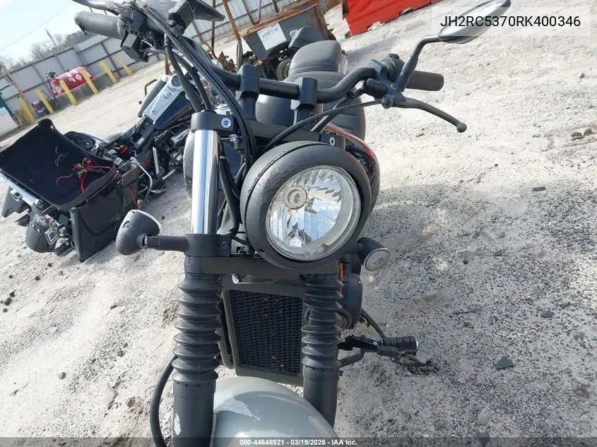 2024 Honda Vt750 C2B VIN: JH2RC5370RK400346 Lot: 44648921