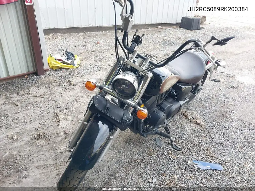 2024 Honda Vt750 Cs VIN: JH2RC5089RK200384 Lot: 45004021