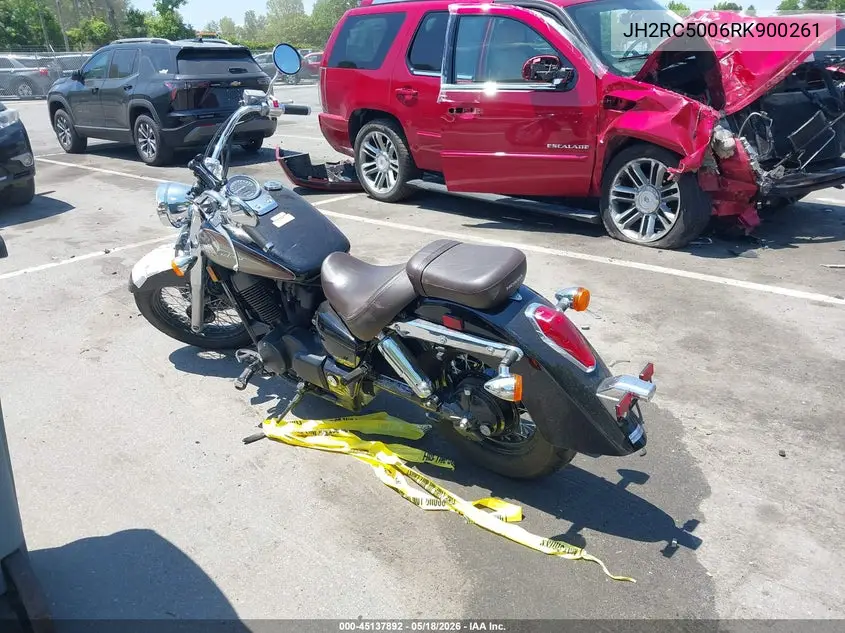 2024 Honda Vt750 C VIN: JH2RC5006RK900261 Lot: 45137892