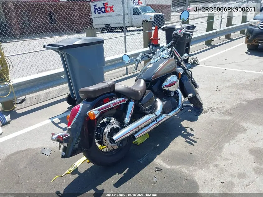 2024 Honda Vt750 C VIN: JH2RC5006RK900261 Lot: 45137892