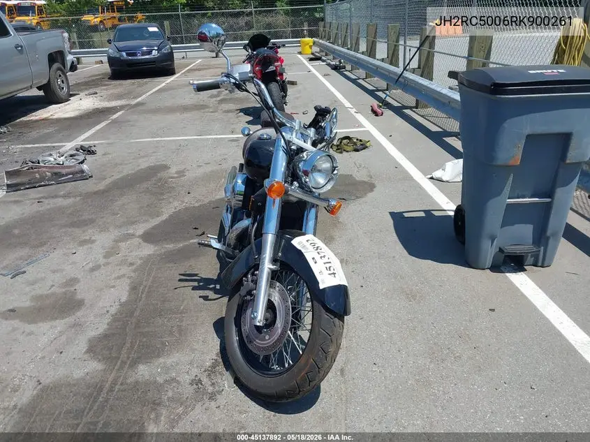 2024 Honda Vt750 C VIN: JH2RC5006RK900261 Lot: 45137892