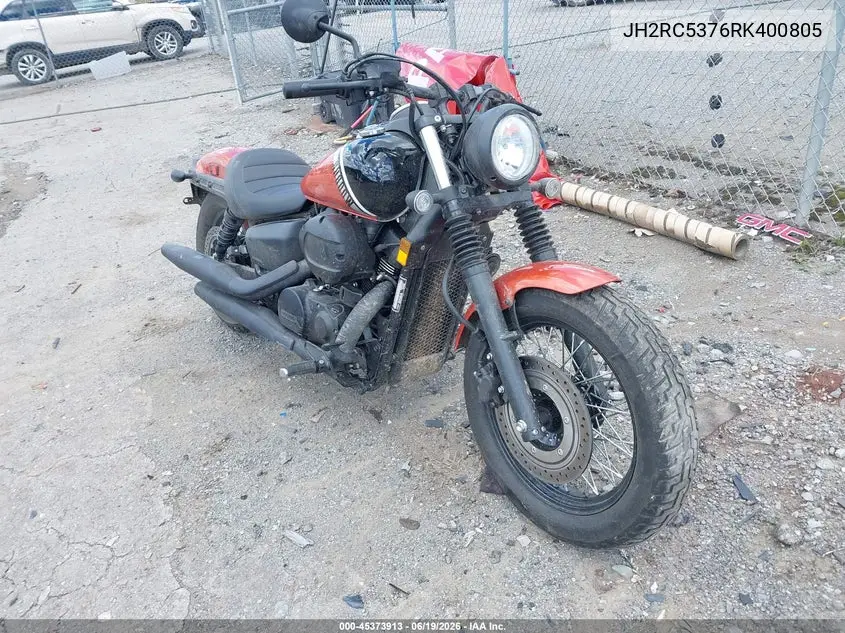 2024 Honda Vt750 C2B VIN: JH2RC5376RK400805 Lot: 45373913