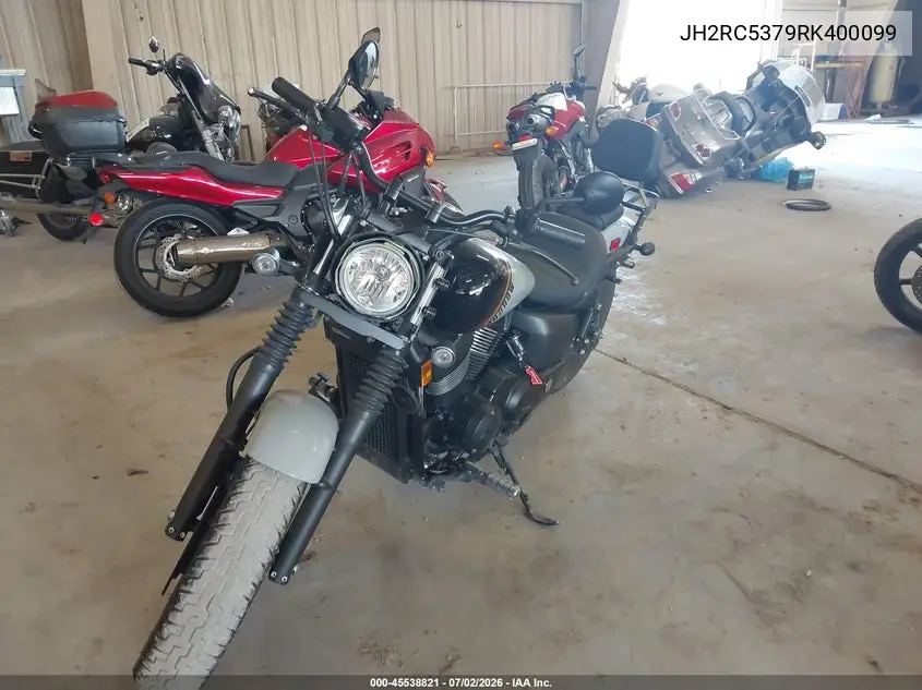 2024 Honda Vt750 C2B VIN: JH2RC5379RK400099 Lot: 45538821