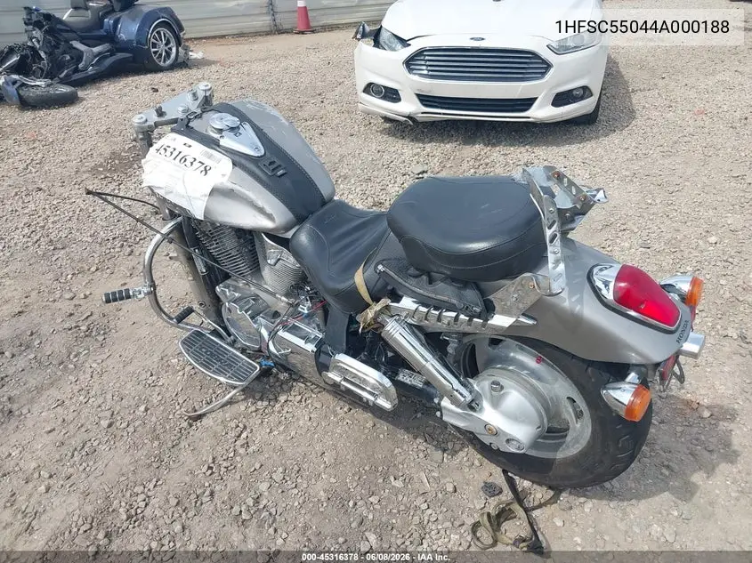 2004 Honda Vtx1300 C VIN: 1HFSC55044A000188 Lot: 45316378