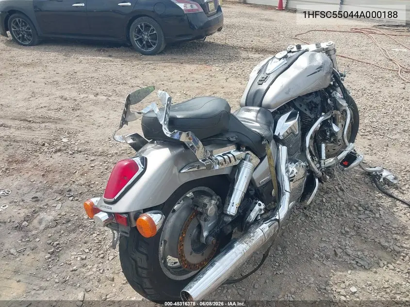 2004 Honda Vtx1300 C VIN: 1HFSC55044A000188 Lot: 45316378