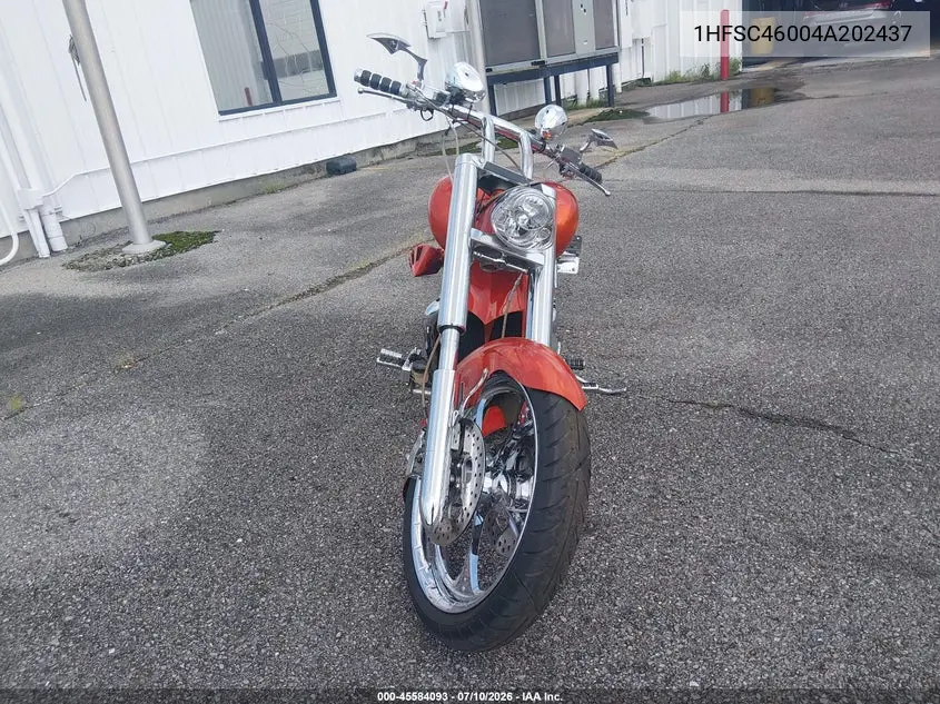 2004 Honda Vtx1800 C VIN: 1HFSC46004A202437 Lot: 45584093