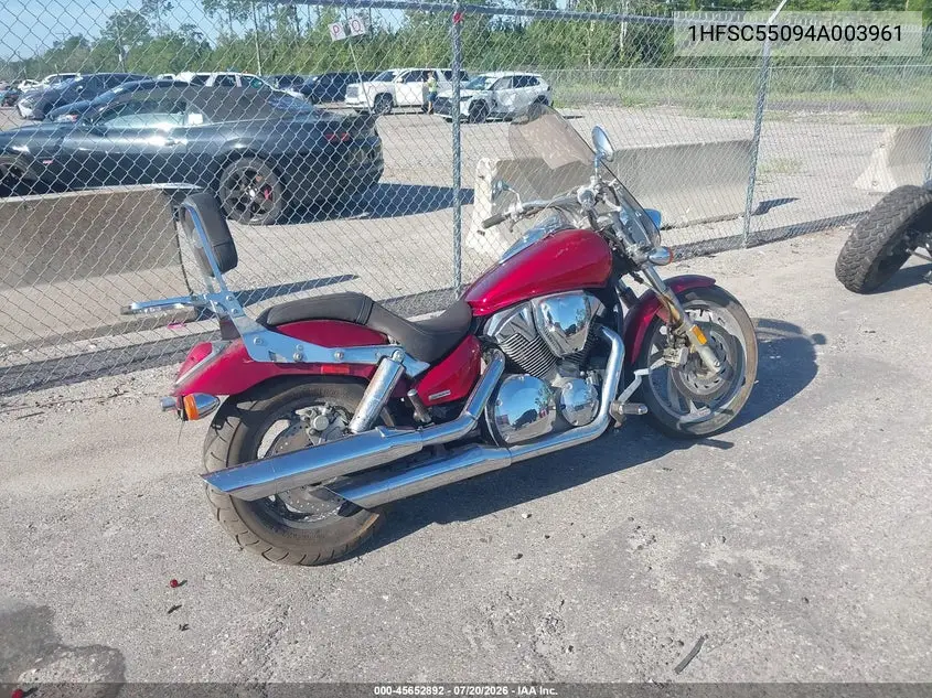 2004 Honda Vtx1300 C VIN: 1HFSC55094A003961 Lot: 45652892