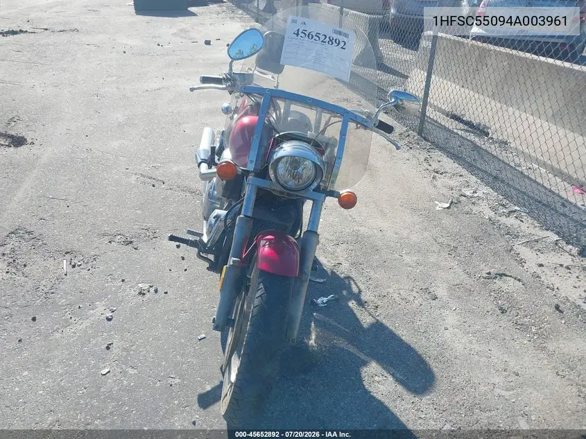 2004 Honda Vtx1300 C VIN: 1HFSC55094A003961 Lot: 45652892