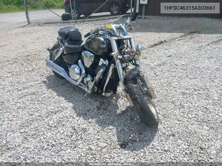 2005 Honda Vtx1800 C2 VIN: 1HFSC46315A303661 Lot: 44982222