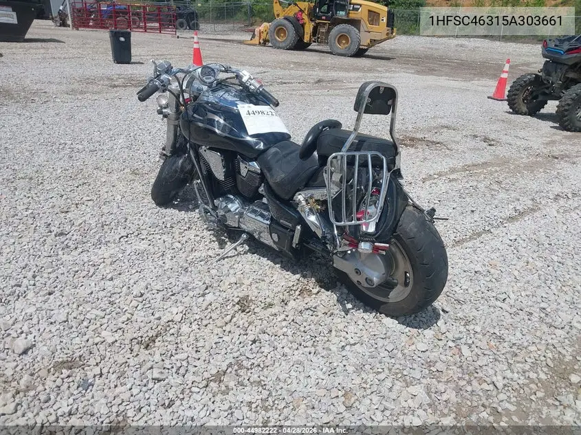 2005 Honda Vtx1800 C2 VIN: 1HFSC46315A303661 Lot: 44982222