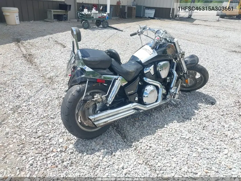 2005 Honda Vtx1800 C2 VIN: 1HFSC46315A303661 Lot: 44982222