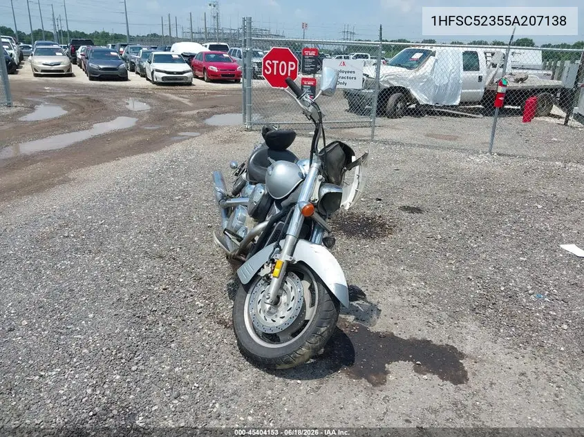2005 Honda Vtx1300 R VIN: 1HFSC52355A207138 Lot: 45404153