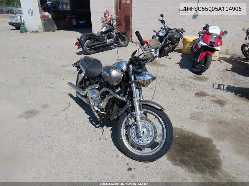 2005 Honda Vtx1300 C VIN: 1HFSC55005A104906 Lot: 45594682