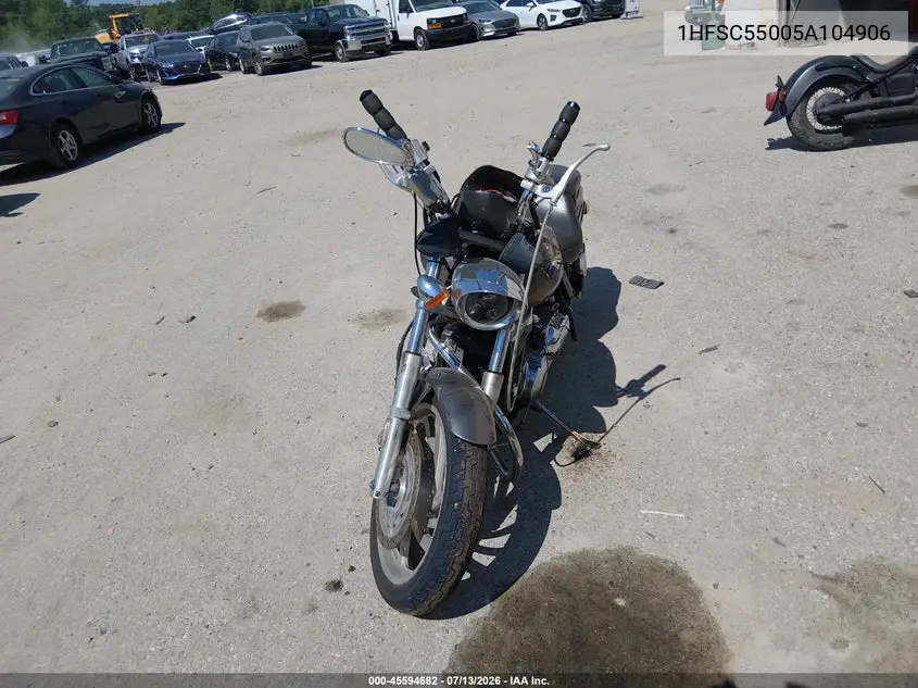 2005 Honda Vtx1300 C VIN: 1HFSC55005A104906 Lot: 45594682