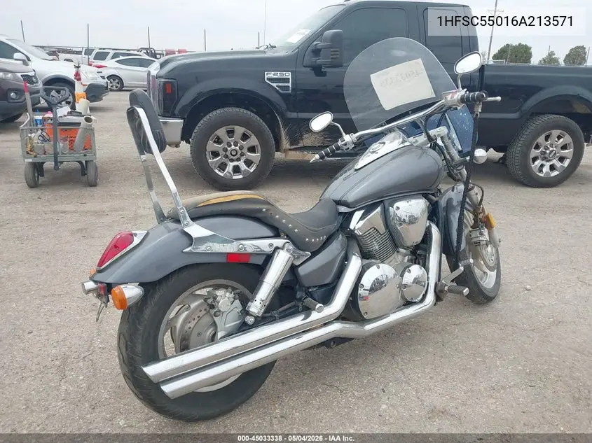 2006 Honda Vtx1300 C VIN: 1HFSC55016A213571 Lot: 45033338