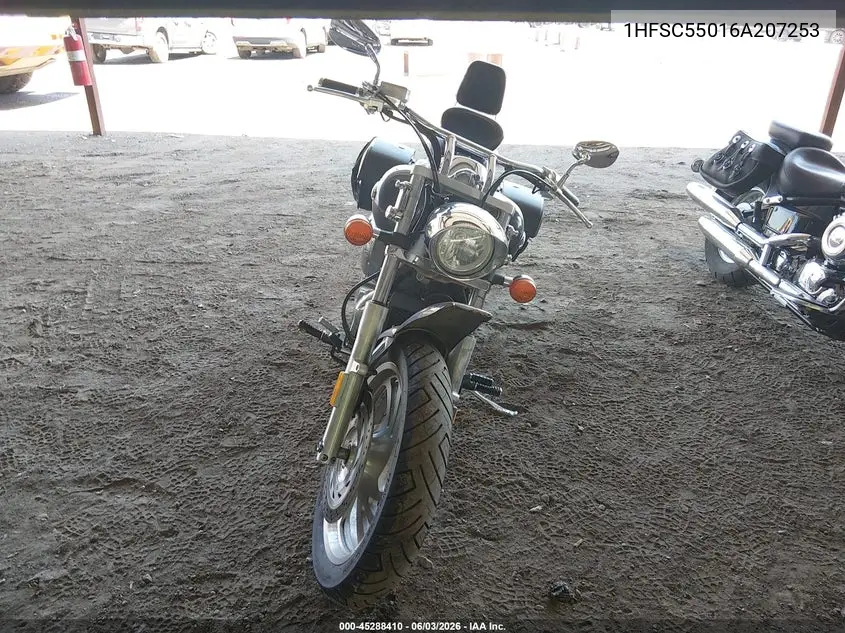 2006 Honda Vtx1300 C VIN: 1HFSC55016A207253 Lot: 45288410