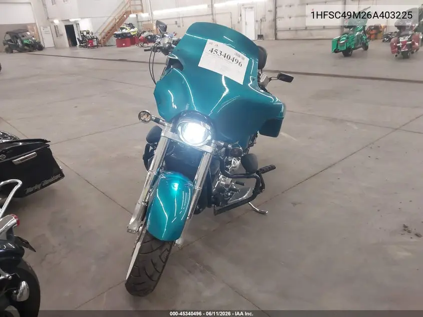 2006 Honda Vtx1800 S2 VIN: 1HFSC49M26A403225 Lot: 45340496
