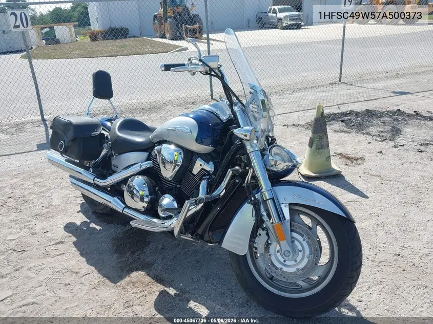 2007 Honda Vtx1800 T2 VIN: 1HFSC49W57A500373 Lot: 45067736