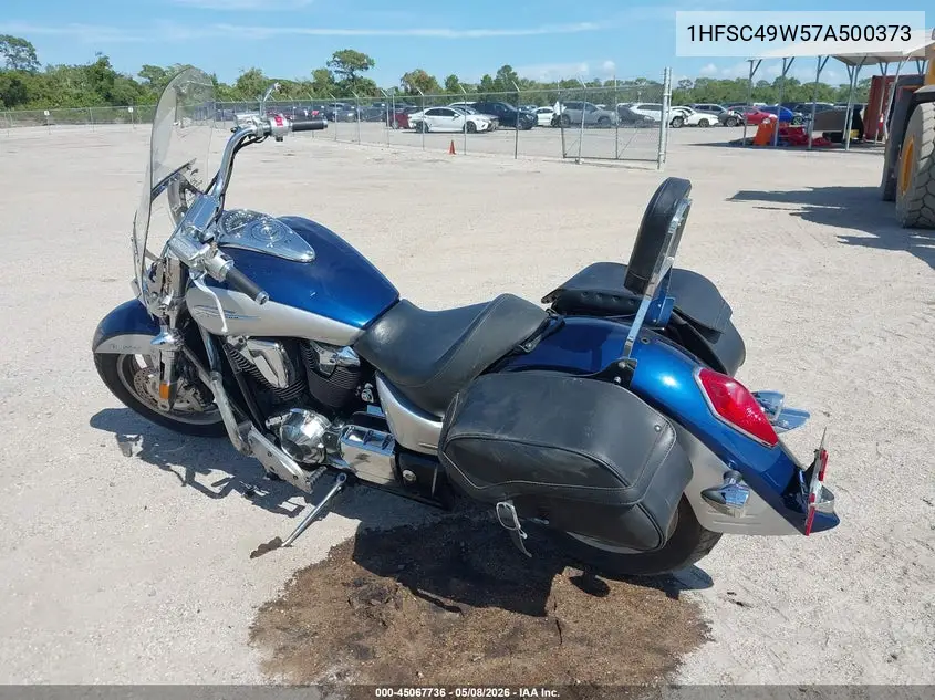 2007 Honda Vtx1800 T2 VIN: 1HFSC49W57A500373 Lot: 45067736