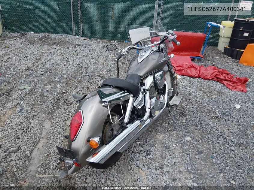 2007 Honda Vtx1300 R VIN: 1HFSC52677A400341 Lot: 45388029