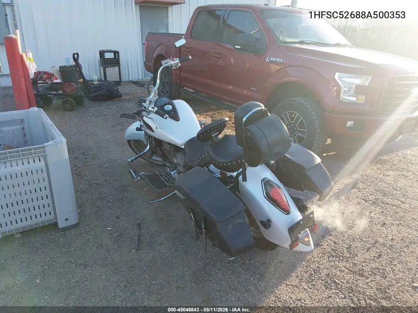 2008 Honda Vtx1300 R VIN: 1HFSC52688A500353 Lot: 45046843