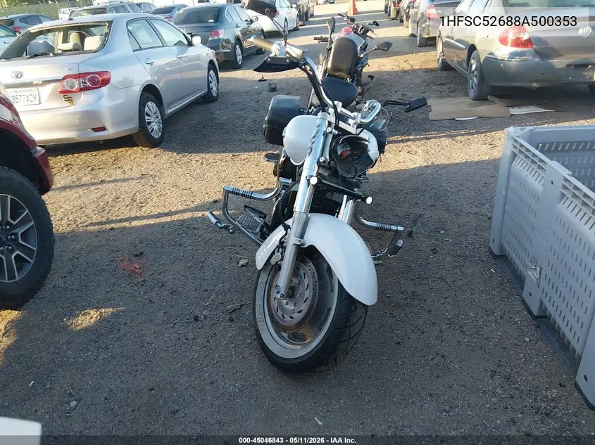 2008 Honda Vtx1300 R VIN: 1HFSC52688A500353 Lot: 45046843