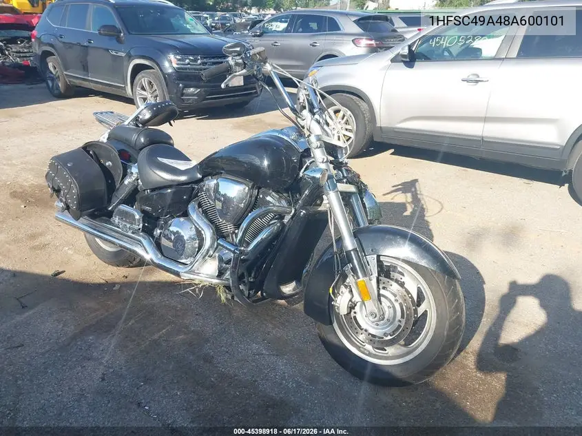 2008 Honda Vtx1800 N1 VIN: 1HFSC49A48A600101 Lot: 45398918