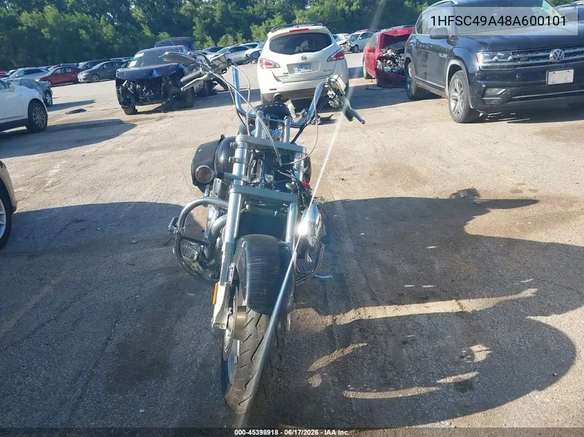 2008 Honda Vtx1800 N1 VIN: 1HFSC49A48A600101 Lot: 45398918