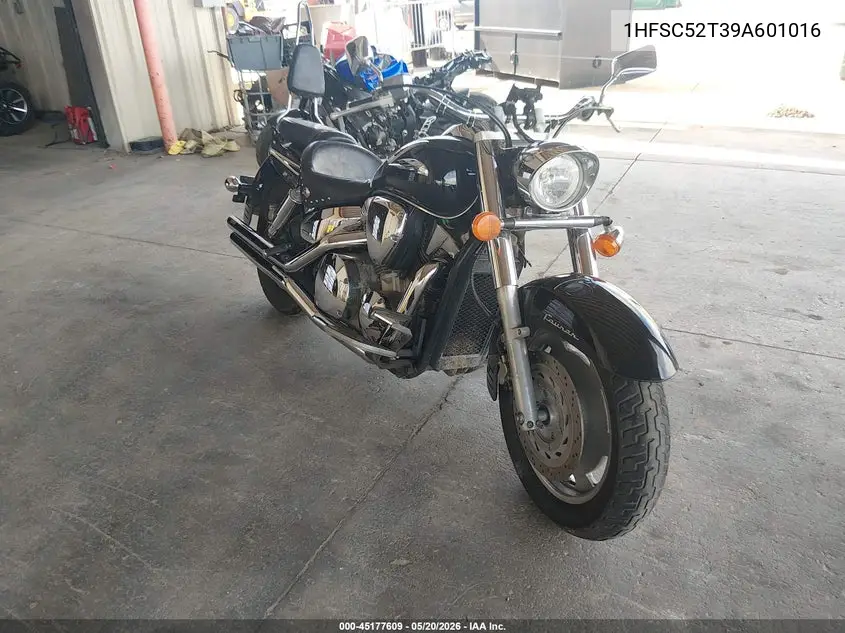 2009 Honda Vtx1300 T VIN: 1HFSC52T39A601016 Lot: 45177609