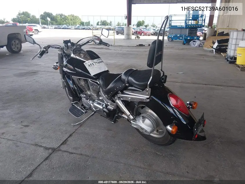 2009 Honda Vtx1300 T VIN: 1HFSC52T39A601016 Lot: 45177609
