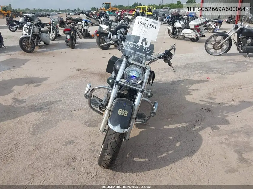 2009 Honda Vtx1300 R VIN: 1HFSC52669A600064 Lot: 45461584
