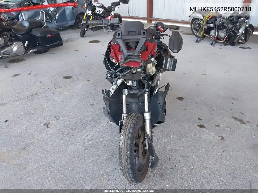 2024 Honda Adv160 A VIN: MLHKF5452R5000718 Lot: 44989791