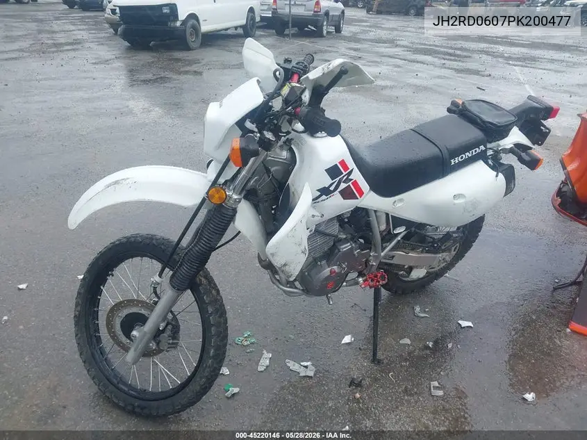 2023 Honda Xr650 L VIN: JH2RD0607PK200477 Lot: 45220146