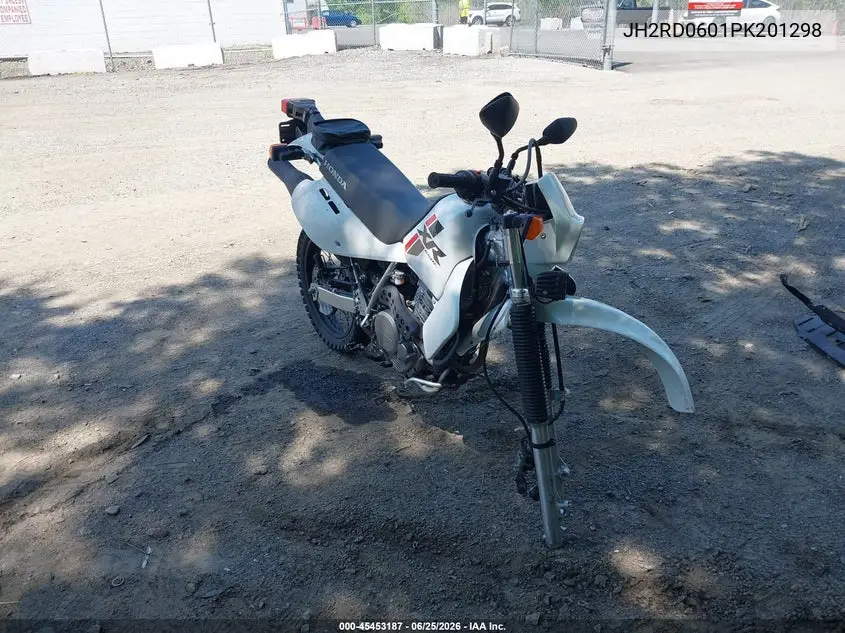 2023 Honda Xr650 L VIN: JH2RD0601PK201298 Lot: 45453187