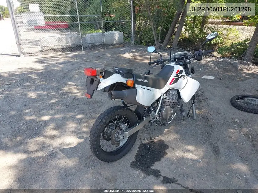 2023 Honda Xr650 L VIN: JH2RD0601PK201298 Lot: 45453187