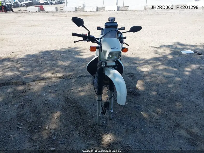 2023 Honda Xr650 L VIN: JH2RD0601PK201298 Lot: 45453187
