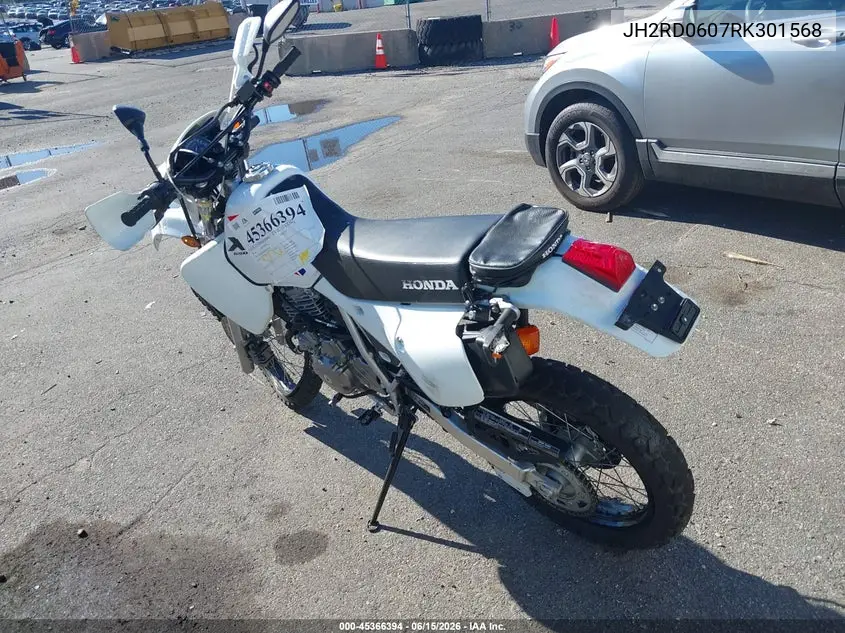 2024 Honda Xr650 L VIN: JH2RD0607RK301568 Lot: 45366394
