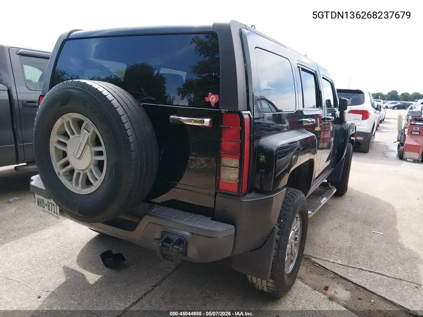 2006 Hummer H3 Suv VIN: 5GTDN136268237679 Lot: 45044988