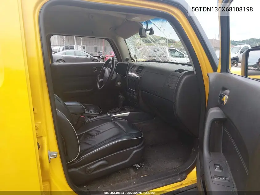 2006 Hummer H3 Suv VIN: 5GTDN136X68108198 Lot: 45440664