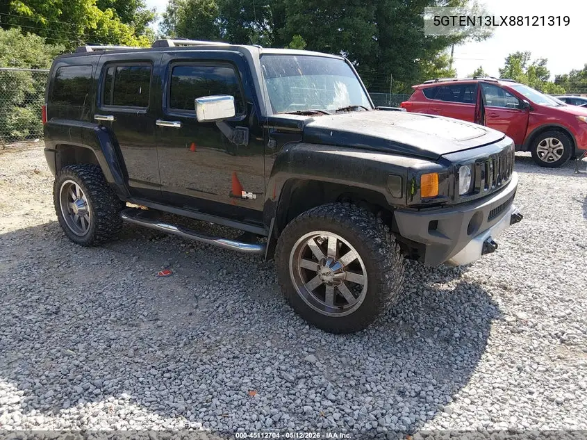 2008 Hummer H3 Suv Alpha VIN: 5GTEN13LX88121319 Lot: 45112704