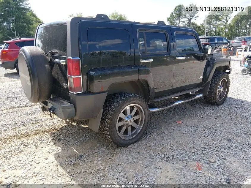 2008 Hummer H3 Suv Alpha VIN: 5GTEN13LX88121319 Lot: 45112704