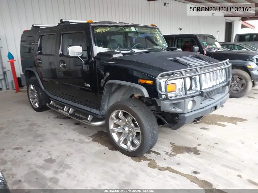 2003 Hummer H2 VIN: 5GRGN23U23H132160 Lot: 45643062